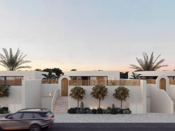 Villa nueva en venta con piscina La Finca Golf Algorfa