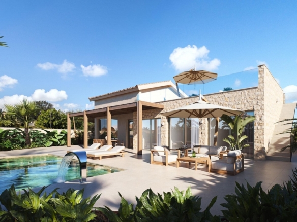 Villa en venta con piscina zona playa Cabo de Palos