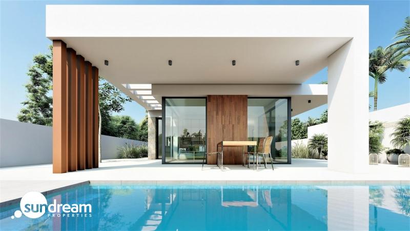 VILLA MODERNA DE NUEVA CONSTRUCCION EN SAN FULGENCIO(ALICANTE)