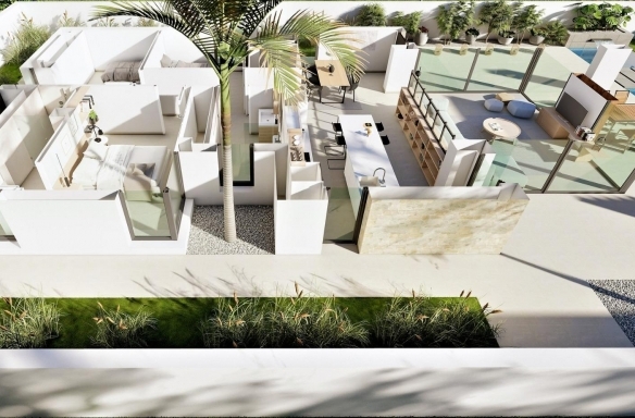 VILLA MODERNA DE NUEVA CONSTRUCCION EN SAN FULGENCIO(ALICANTE)