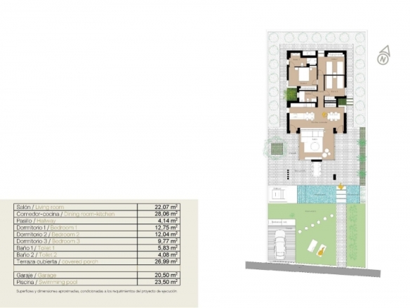 VILLA MODERNA DE NUEVA CONSTRUCCION EN SAN FULGENCIO(ALICANTE)