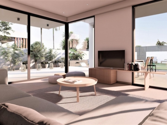 VILLA MODERNA DE NUEVA CONSTRUCCION EN SAN FULGENCIO(ALICANTE)