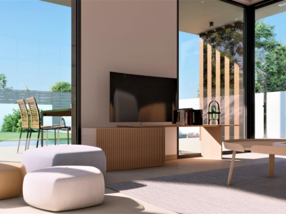 VILLA MODERNA DE NUEVA CONSTRUCCION EN SAN FULGENCIO(ALICANTE)