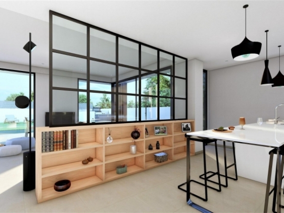 VILLA MODERNA DE NUEVA CONSTRUCCION EN SAN FULGENCIO(ALICANTE)