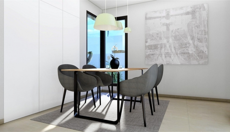 VILLA MODERNA DE NUEVA CONSTRUCCION EN SAN FULGENCIO(ALICANTE)