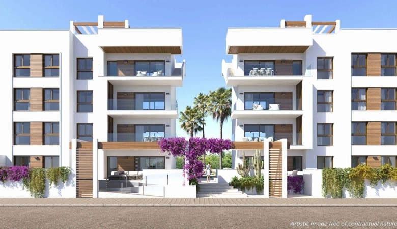 Piso en venta obra nueva con garaje en Los Alcázares