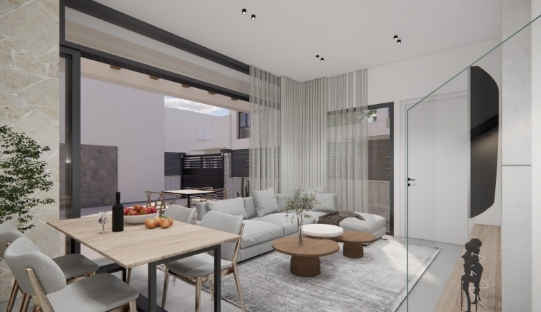 Villa en venta obra nueva con piscina Los Montesinos