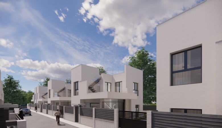 Villa en venta obra nueva con piscina Los Montesinos