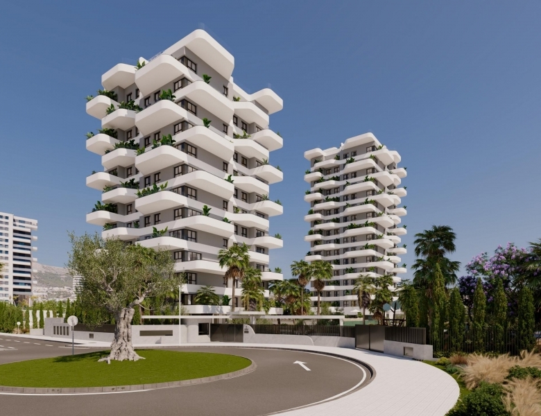Piso en venta 2 dormitorios con garaje en Calpe