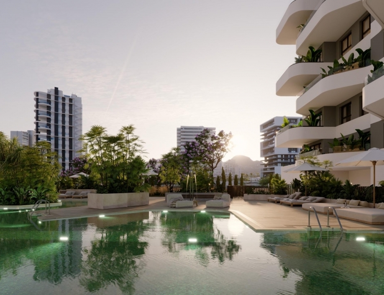 Piso en venta 2 dormitorios con garaje en Calpe