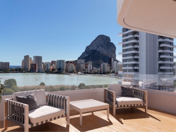 Piso en venta 2 dormitorios con garaje en Calpe