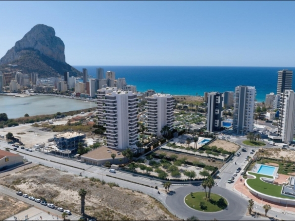 Piso en venta 2 dormitorios con garaje en Calpe
