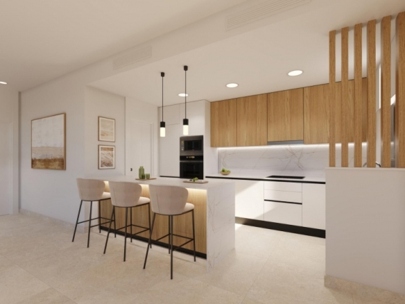 Villa en venta obra nueva con piscina Fuente del Alamo