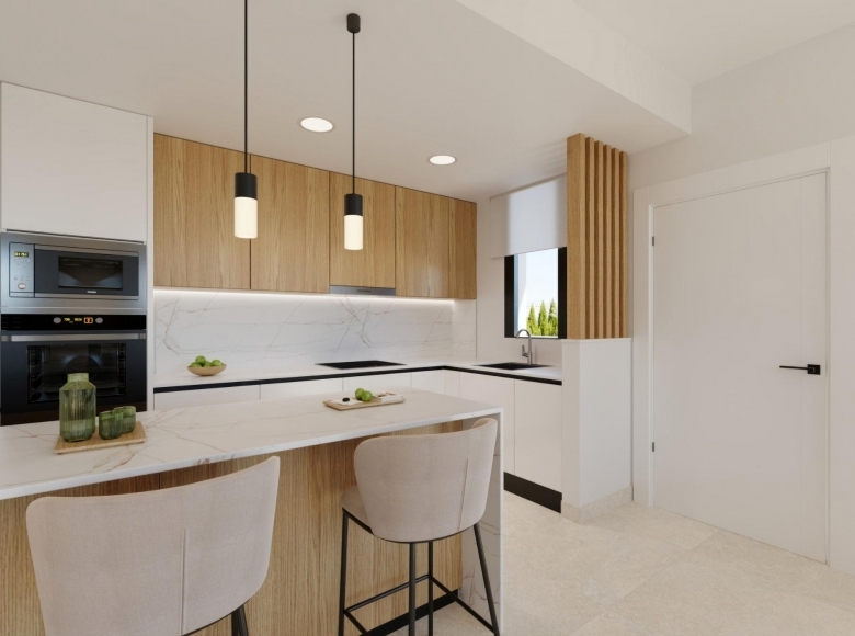 Villa en venta obra nueva con piscina Fuente del Alamo