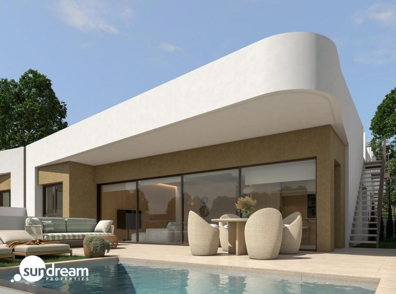 Villa en venta obra nueva con piscina en Dolores