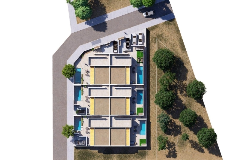 Villa en venta obra nueva con piscina en Dolores