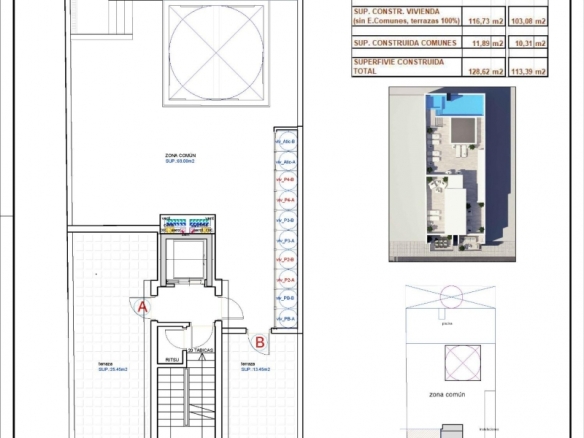 Apartamento de nueva construcción con 3 dormitorios a tan solo 150m de la playa a la venta en Torrevieja