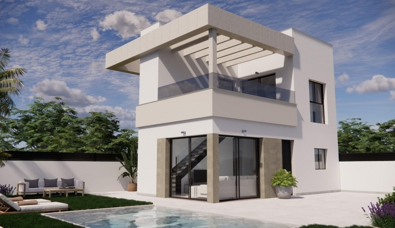 Villa en venta obra nueva en Vista Bella Golf Orihuela