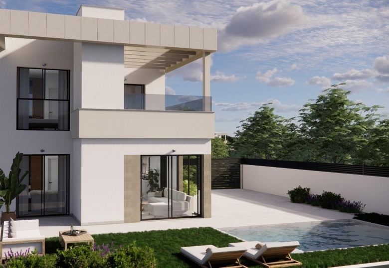 Villa en venta obra nueva en Vista Bella Golf Orihuela