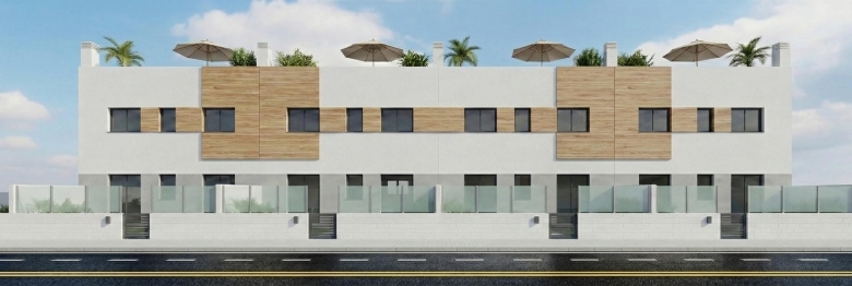 Bungalow en venta obra nueva zona playa San Javier