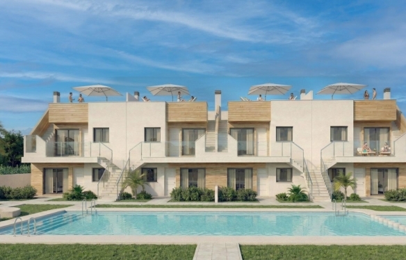 Bungalow en venta obra nueva zona playa San Javier
