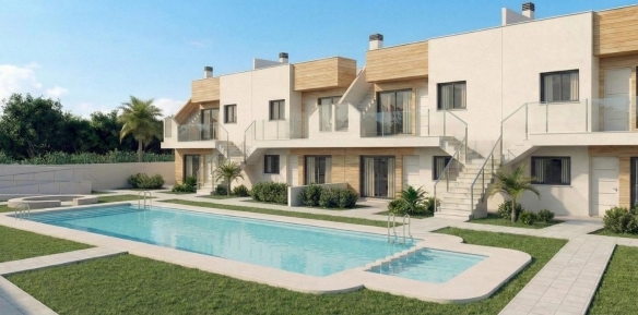 Bungalow en venta obra nueva con piscina San Javier