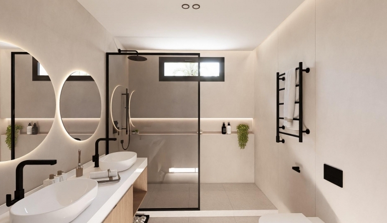 Villa en venta obra nueva con piscina Baños y Mendigo