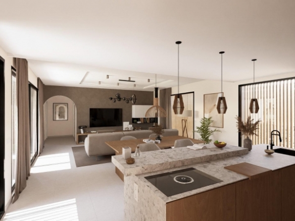 Villa en venta obra nueva con piscina Baños y Mendigo