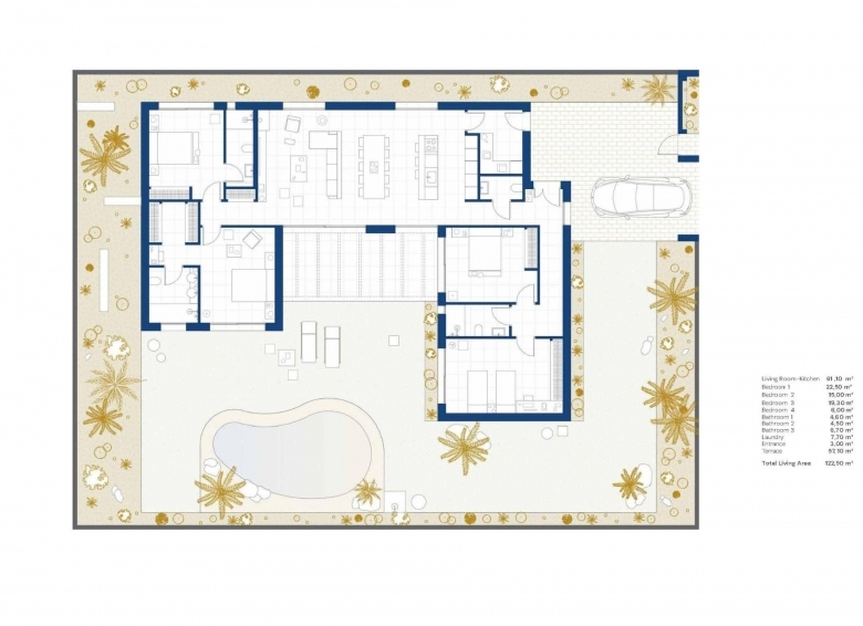 Villa en venta obra nueva Golf Resort Baños y Mendigo