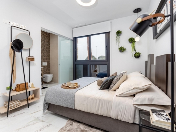Bungalow de planta alta con 2 dormitorios a la venta en Lo Marabú, Ciudad Quesada