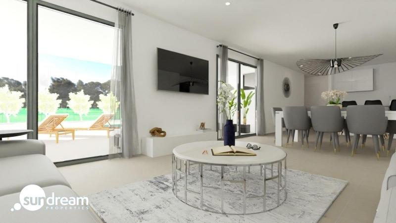 Villa de 3 dormitorios en una sola planta con piscina privada a la venta en Hondón de las Nieves(Alicante)