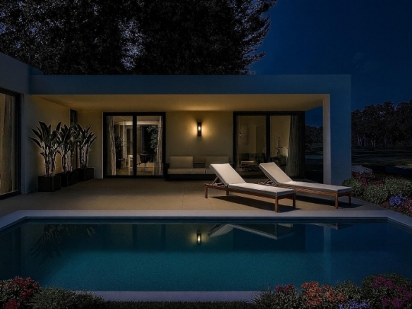 Villa de 3 dormitorios en una sola planta con piscina privada a la venta en Hondón de las Nieves(Alicante)