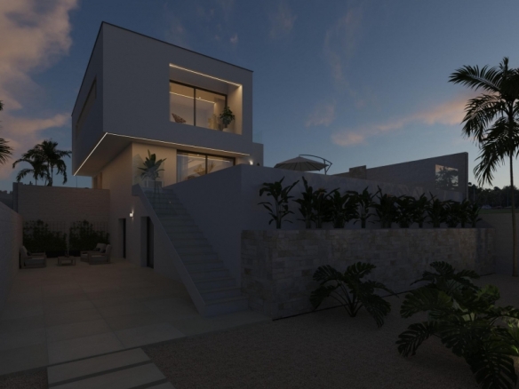 Villa de nueva construcción en Rojales: diseño moderno y ubicación privilegiada