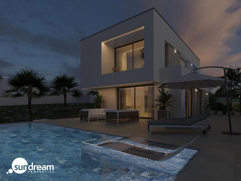 Villa de nueva construcción en Rojales: diseño moderno y ubicación privilegiada