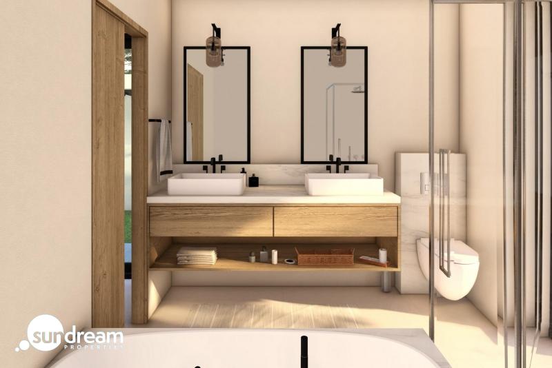 g_42438-7-14 Villa exclusiva de una sola planta con 4 dormitorios y piscina privada en Finestrat.