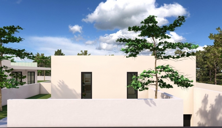 Villa exclusiva de una sola planta con 4 dormitorios y piscina privada en Finestrat.