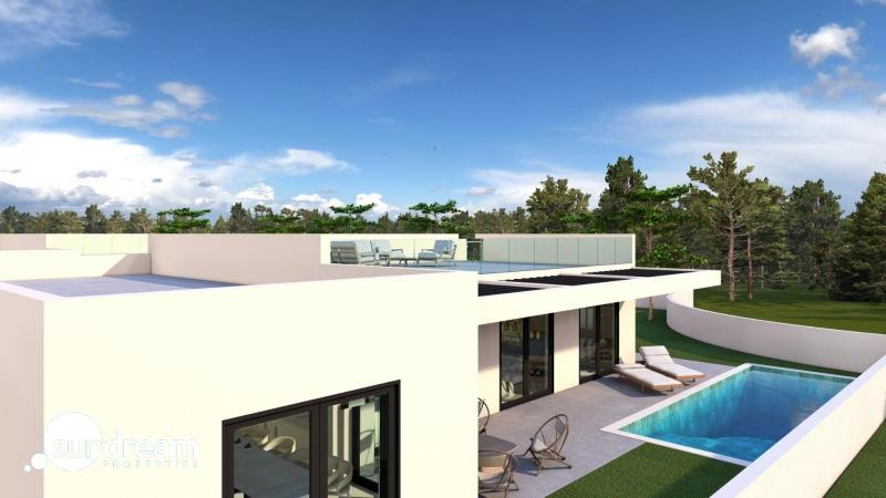 g_42438-7-20 Villa exclusiva de una sola planta con 4 dormitorios y piscina privada en Finestrat.