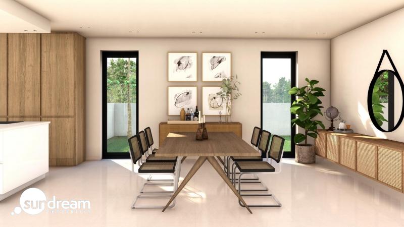 g_42438-7-8 Villa exclusiva de una sola planta con 4 dormitorios y piscina privada en Finestrat.