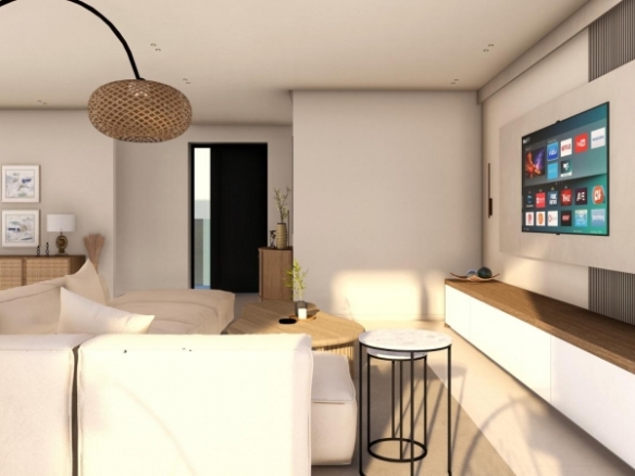 Villa independiente de una sola planta con 3 dormitorios y piscina privada en Finestrat