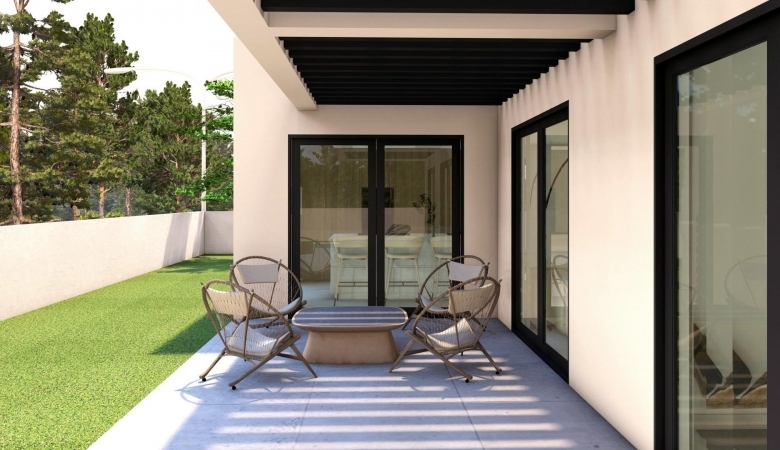 Villa independiente de una sola planta con 3 dormitorios y piscina privada en Finestrat
