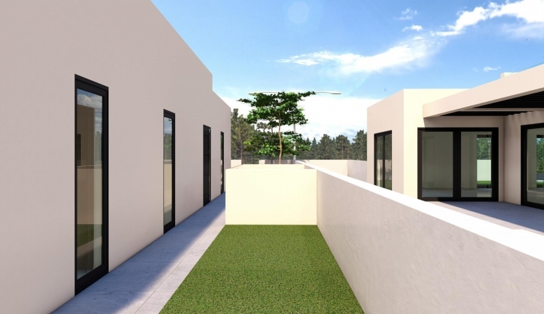 Villa independiente de una sola planta con 3 dormitorios y piscina privada en Finestrat