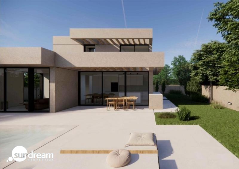 Villa de lujo de nueva construcción con 4 dormitorios y vistas al mar a la venta en La Alberca Polop