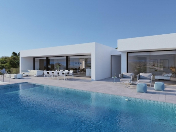 VILLA DE LUJO DE OBRA NUEVA EN CUMBRE DEL SOL