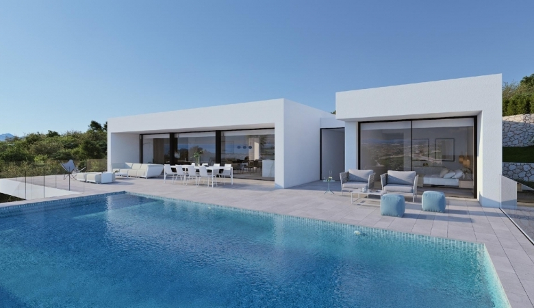 VILLA DE LUJO DE OBRA NUEVA EN CUMBRE DEL SOL