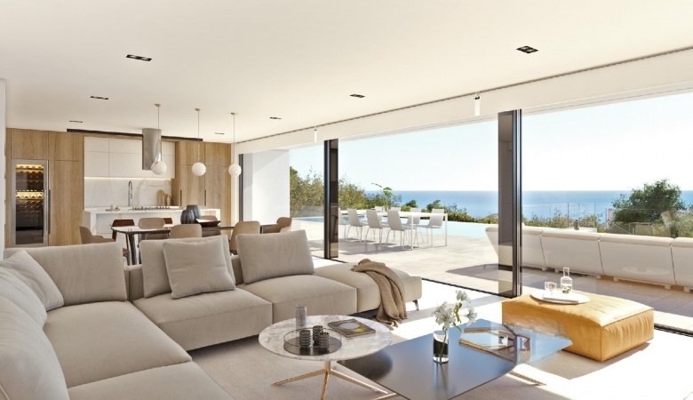 VILLA DE LUJO DE OBRA NUEVA EN CUMBRE DEL SOL