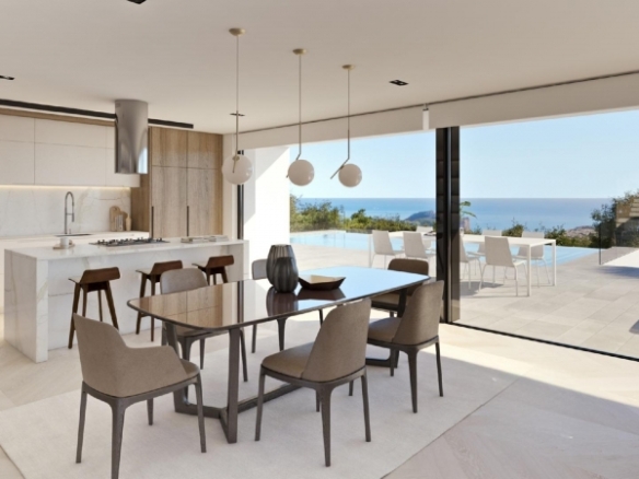 VILLA DE LUJO DE OBRA NUEVA EN CUMBRE DEL SOL
