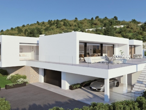 VILLA DE LUJO DE OBRA NUEVA EN CUMBRE DEL SOL
