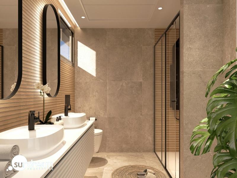 g_42702-12-14 Fantástica villa adosada con 3 dormitorios y piscina privada en Orihuela Costa