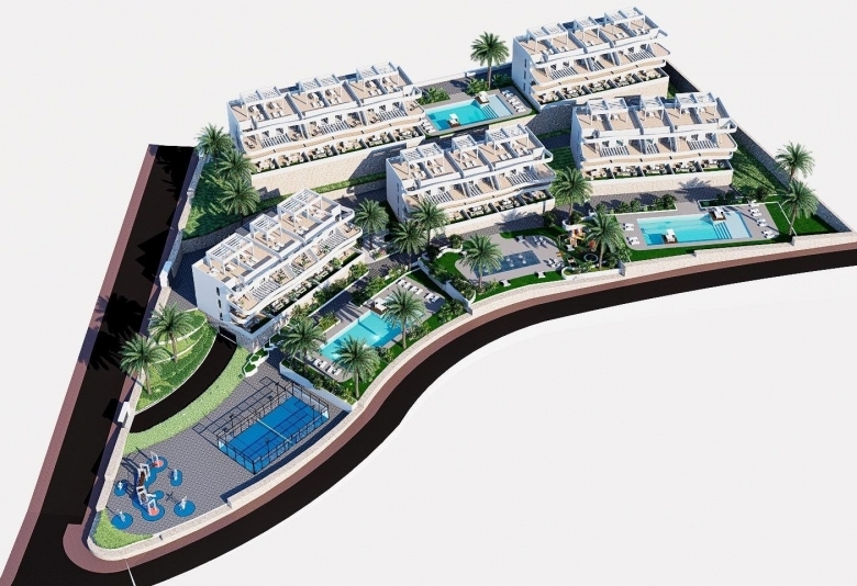 Ático de nueva construcción con 2 dormitorios en venta (Finestrat)