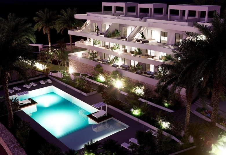 Ático de nueva construcción con 2 dormitorios en venta (Finestrat)